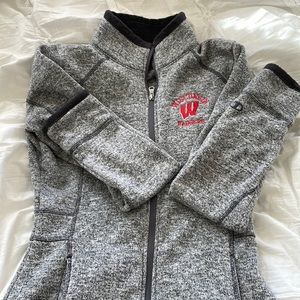Wisconsin Badgers Champion fleece jacket